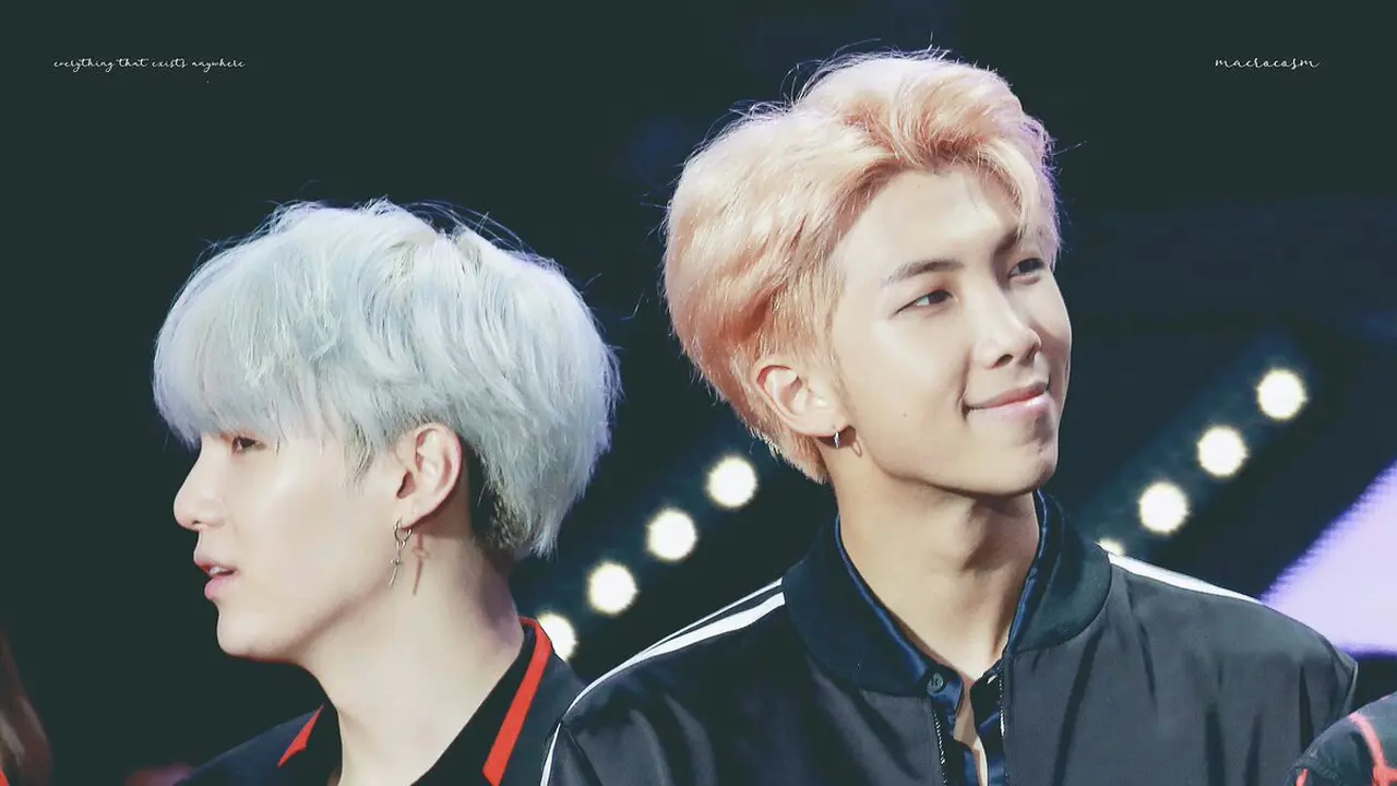 RM dan Suga BTS