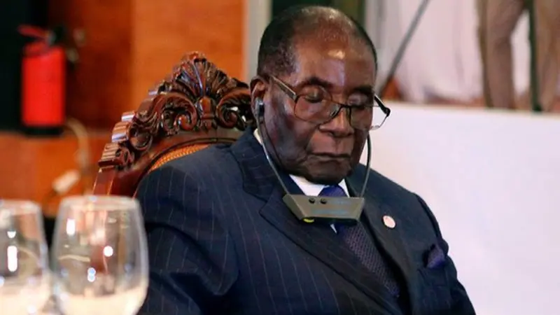 Jubir Mugabe: Pak Presiden Tak Tidur, Hanya Istirahatkan Matanya