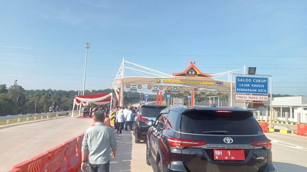 Resmi Beroperasi Tanpa Tarif, Tol Tempino-Simpang Ness Jambi Pecahkan Rekor MURI