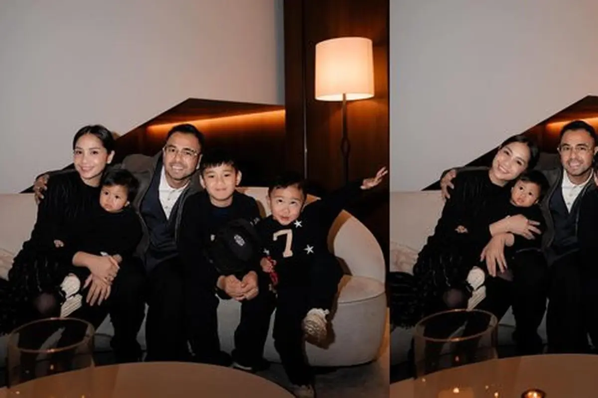 Potret Kebersamaan Raffi-Nagita dan Tiga Anaknya (credit: instagram/raffinagita1717)