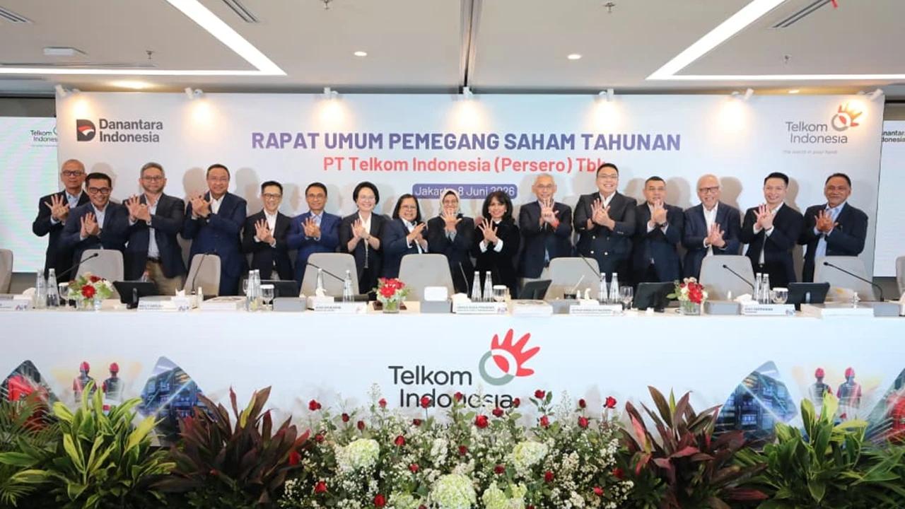 Tebar Dividen Jumbo dan Buyback Rp4 Triliun, Telkom Pertahankan Jajaran Direksi