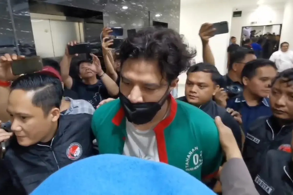 Ammar Zoni di Polres Jakbar, Jumat 15 September 2023.