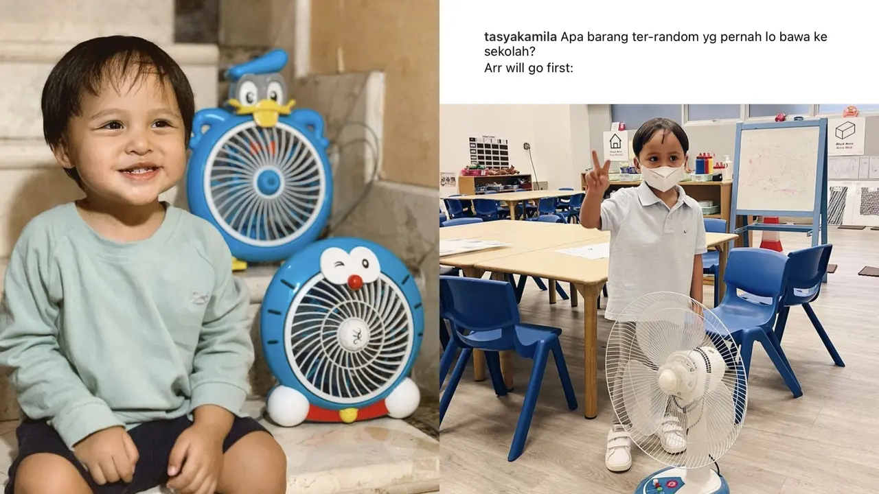 Anak Tasya Kamila dan Randi Bachtiar, Arrasya Bachtiar