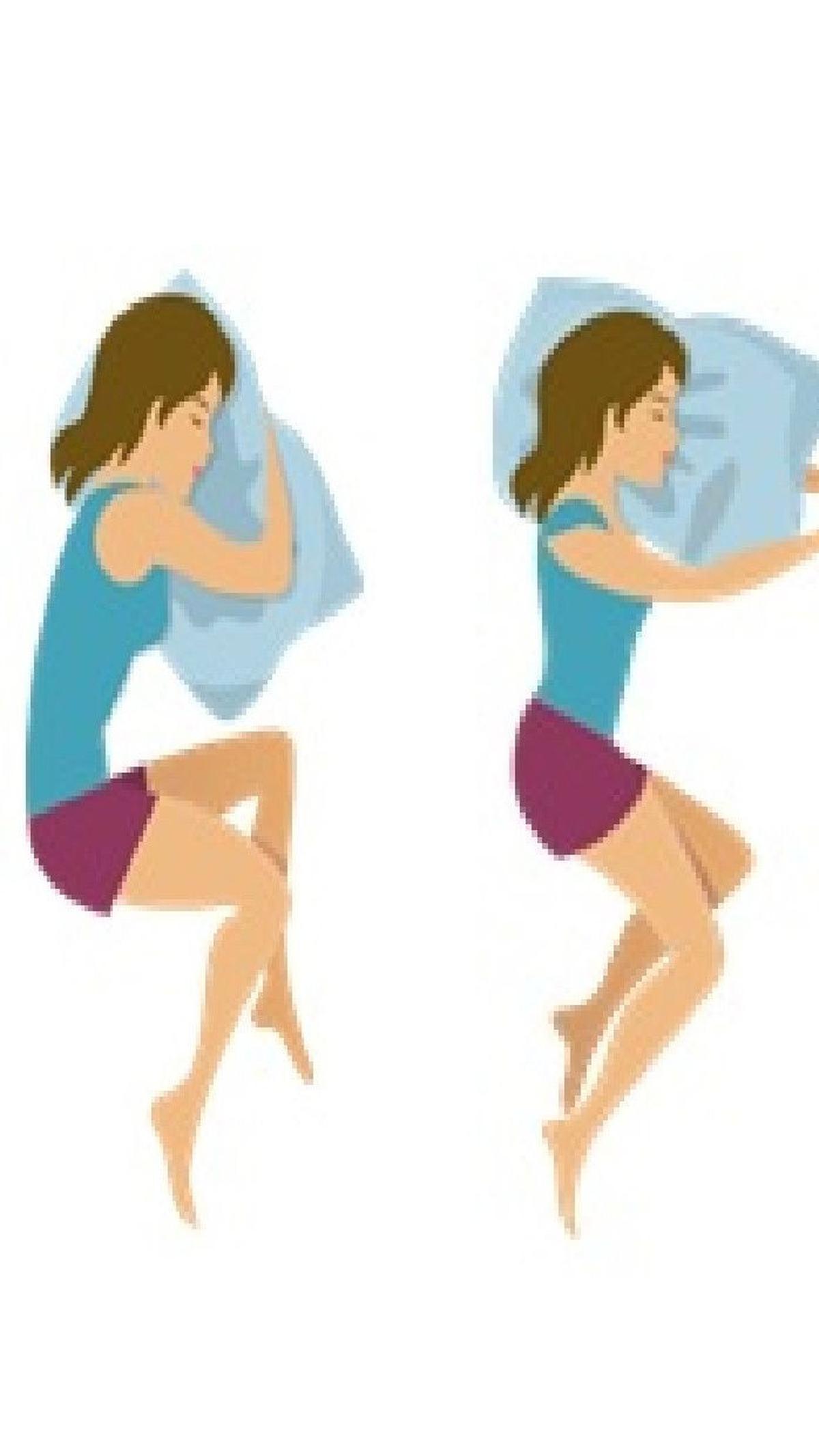 4. Posisi Tidur Menyamping<br>