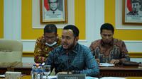 Wali Kota Padang Panjang Fadly Amran saat menyapa 100 penyair dari berbagai negara di Asia Tenggara akan menghadiri Temu Penyair Asia Tenggara (TPAT). (Foto: Istimewa)
