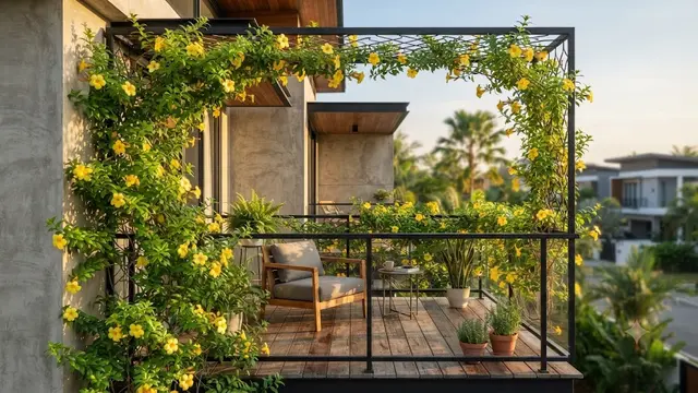 Tanaman Rambat untuk Menghias Balkon