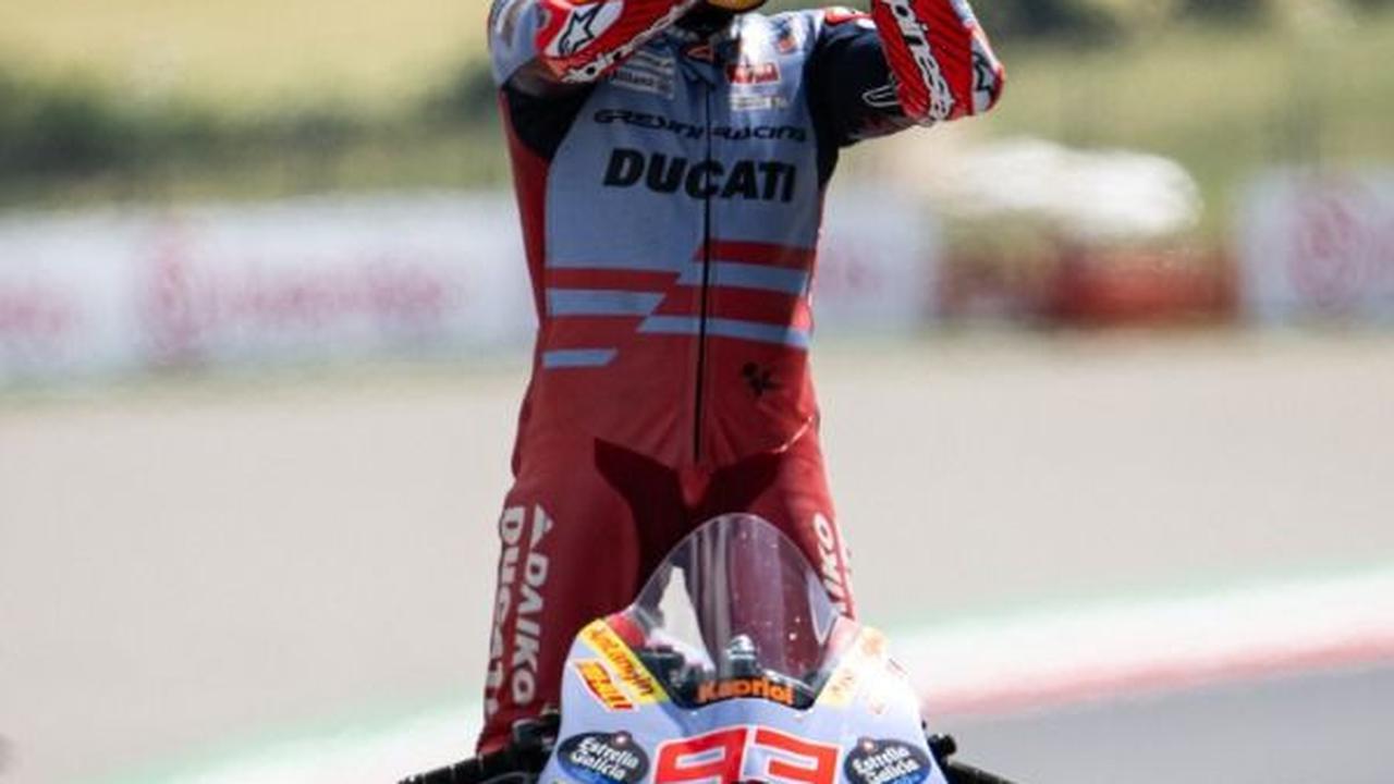 Desmosedici GP sangat mudah untuk diadaptasi oleh Marc Marquez