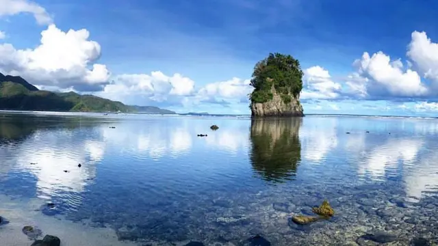 Salah satu pemandangan di Samoa Amerika