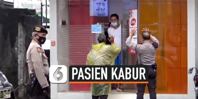 VIDEO: Pasien Suspek Covid-19 Kabur, Sembunyi di Bilik ATM