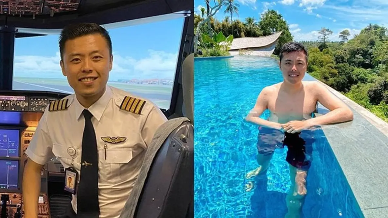 6 Gaya Santai Vincent Raditya saat Tak Bertugas Jadi Pilot, Curi Perhatian