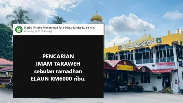 Imam Tarawih Honor Fantastis