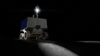 VIPER (Volatiles Investigating Polar Exploration Rover) akan mendarat di dekat kutub selatan bulan. foto: NASA