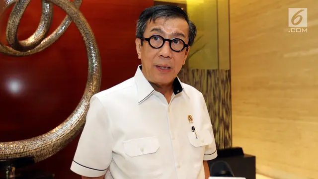 Menteri Hukum dan HAM Yasonna Laoly