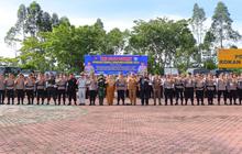 Apel Pasukan Operasi Zebra LK 2024, Polres Rohil Imbau Keselamatan Berlalulintas & Pilkada Damai