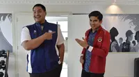 Ketua Umum Partai Politik termuda di Malaysia sekaligus mantan Menteri Pemuda dan Olahraga (Menpora) Malaysia periode 2018-2020, Syed Saddiq bin Syed Abdul Rahman bertemu Menpora RI Dito Ariotedjo (Istimewa)