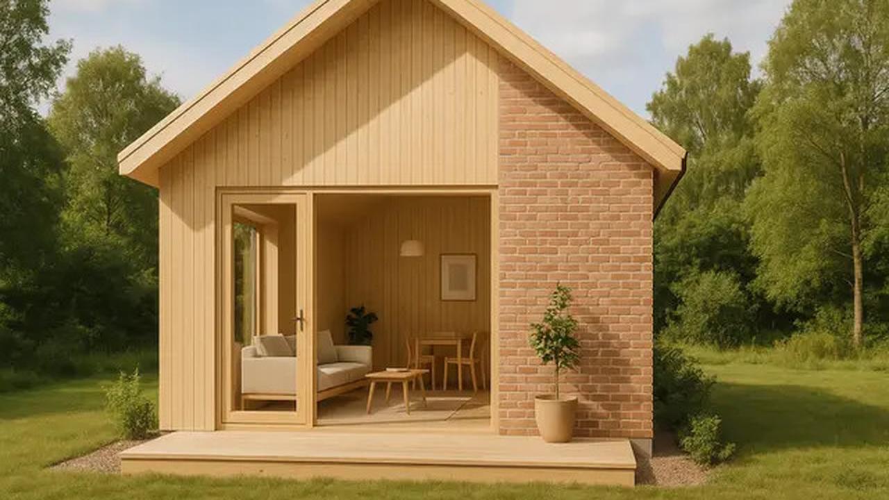 8 Model Rumah Kecil Tapi Cantik 5x7 Meter dari Bata Ekspos dan Kayu, Sederhana Tapi Bikin Betah