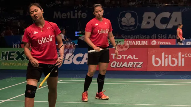 Indonesia Open: Anggia / Ni Ketut Gagal Melangkah ke Semifinal