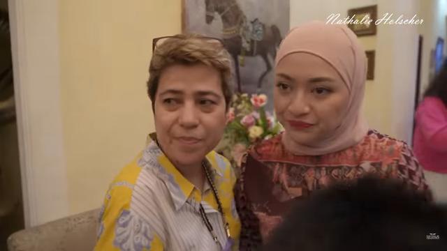 Faris Bertemu Keluarga Nathalie Holscher
