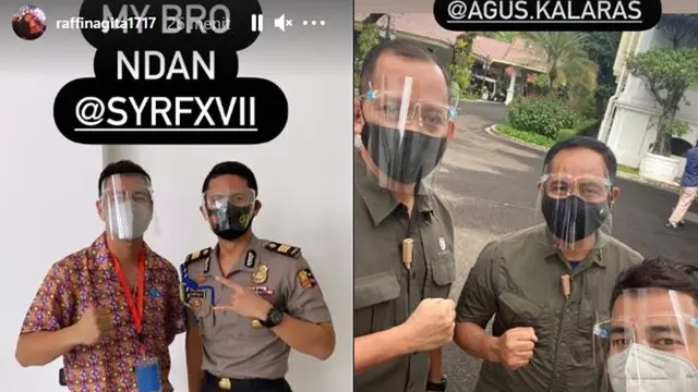 6 Potret Raffi Ahmad saat Disuntik Vaksin COVID-19 Buatan Sinovac, Wakil Anak Muda