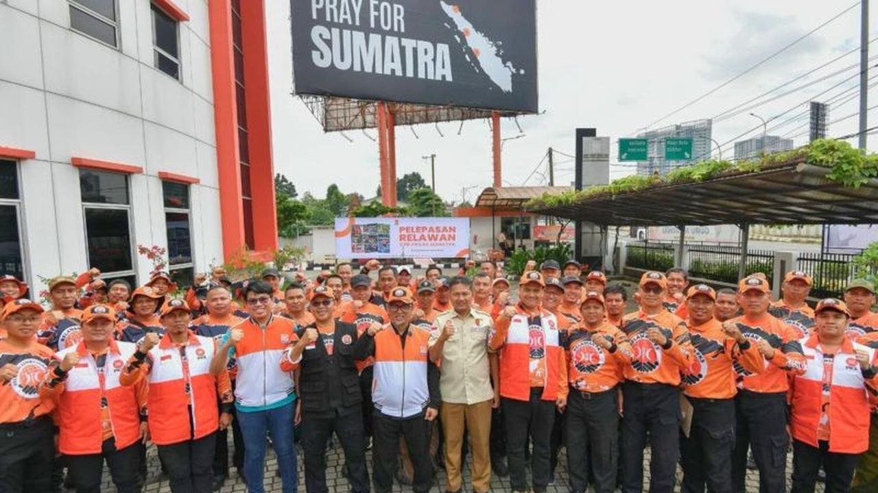 PKS Terjunkan Relawan Berkeahlian Khusus Perkuat Pemulihan Sumatra Pasca Bencana