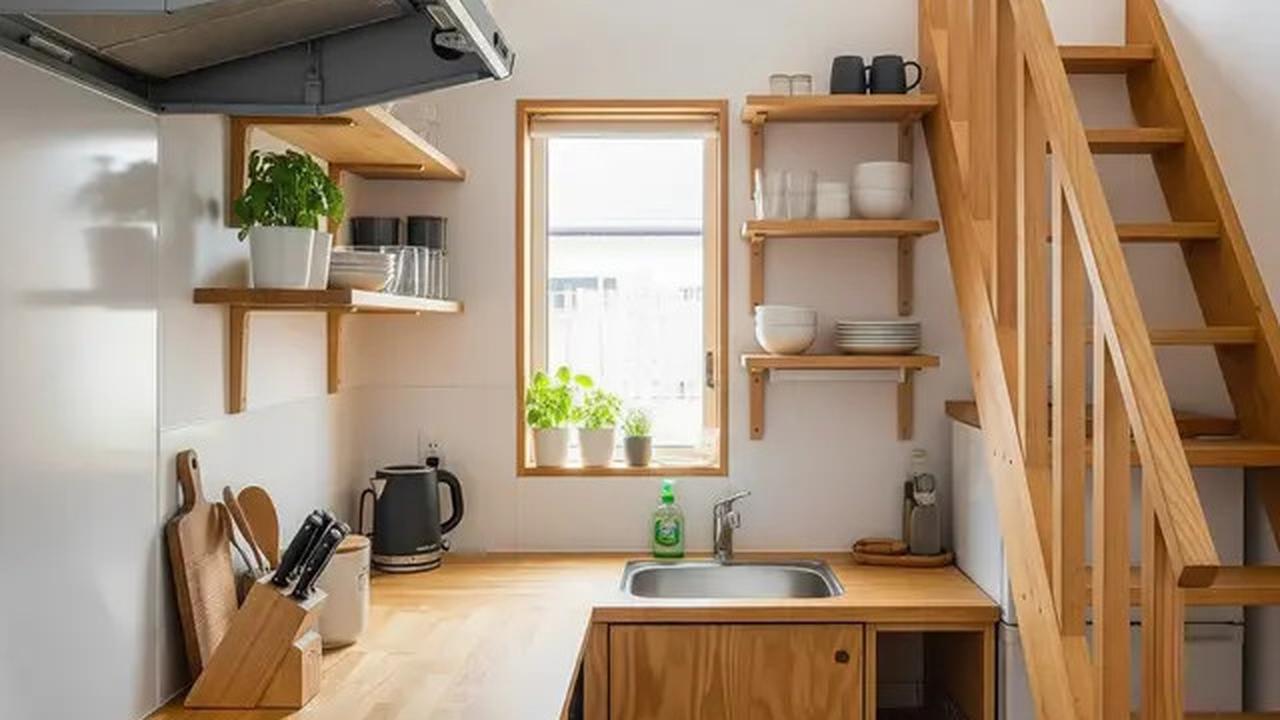 8 Ide Dapur Mezzanine di Rumah Mungil Hemat Biaya, Fungsional tapi Tetap Stylish