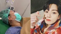Seorang istri ngigau nama Jungkook BTS usai tindakan operasi. (Dok: TikTok @juniorlatuheru2)