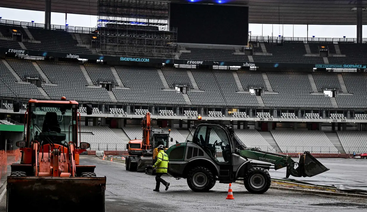 Di Eropa, Stade de France merupakan salah satu stadion dengan kapasitas terbesar. (Miguel MEDINA/AFP)