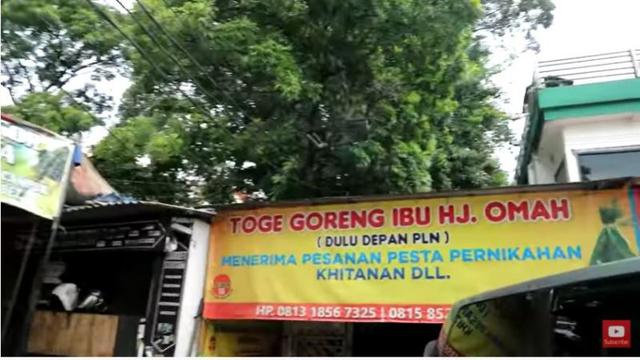 Warung Taoge Goreng Legendaris di Bogor Jadi Langganan Para Presiden