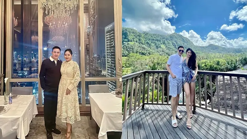 6 Potret Terbaru Ricky Subagja dan Istri yang Terpaut 26 Tahun, Pamer Kemesraan