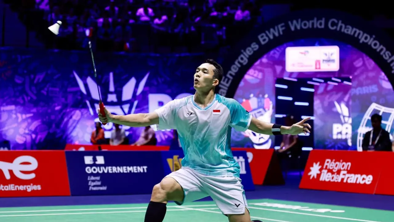 Jonatan Christie - Kejuaraan Dunia Bulu Tangkis 2025 - Bulu Tangkis