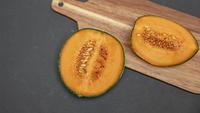 How to Cut a Cantaloupe 2 Ways: Cubes and Wedges