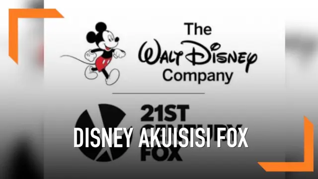 Disney resmi mengakuisisi 21st Century Fox dengan nilai Rp1.000 triliun. Proses akuisisi telah berjalan selama setahun terakhir.