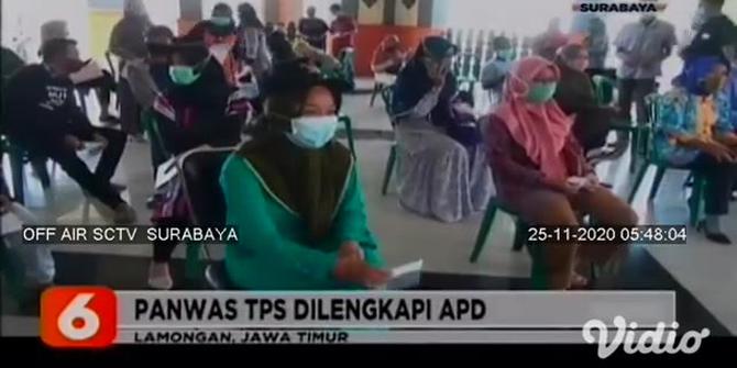 VIDEO: Jelang Pilkada, 3.071 Panwas TPS Lamongan Jalani Tes Cepat COVID-19