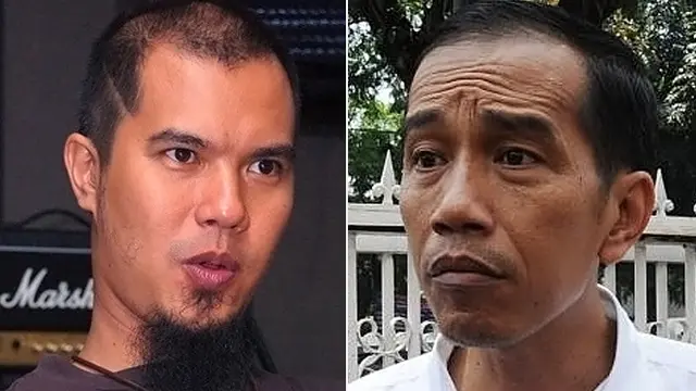 Ahmad Dhani dan Jokowi