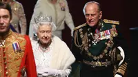 Ratu Elizabeth II dan Pangeran Phillip. (Dan Kitwood / POOL / AFP)