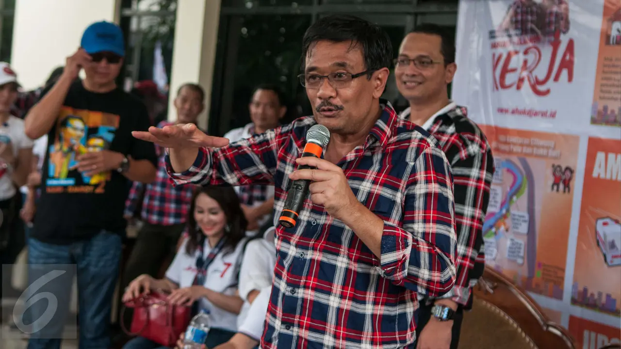 Calon Wakil Gubernur DKI Jakarta Djarot Saiful Hidayat