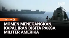 Amerika Serikat menyita secara paksa kapal kargo berbendera Iran yang mencoba menembus blokade laut di kawasan Laut Arab utara dekat Selat Hormuz, Minggu. Insiden ini menjadi intersepsi pertama sejak blokade terhadap pelabuhan Iran diberlakukan pekan...