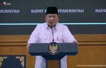 Prabowo soal Impeachment: Tidak Masalah Tapi Lewat Saluran DPR-MPR-MK