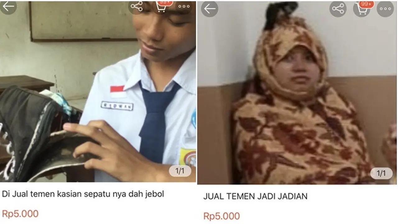 Aksi Kocak 7 Orang 'Jual' Teman di Online Shop Ini Bikin Geleng Kepala
