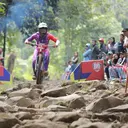 Agung Prio Taklukkan Trek Ekstrem, Juara Men Elite BIG Downhill 2026