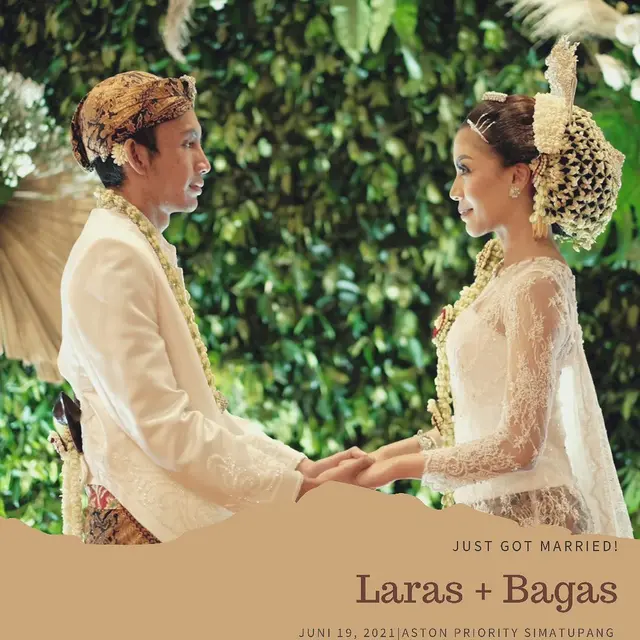 6 Potret Irshadi Bagas 'Heart Series' dan Laras dari Pacaran hingga Setelah Menikah