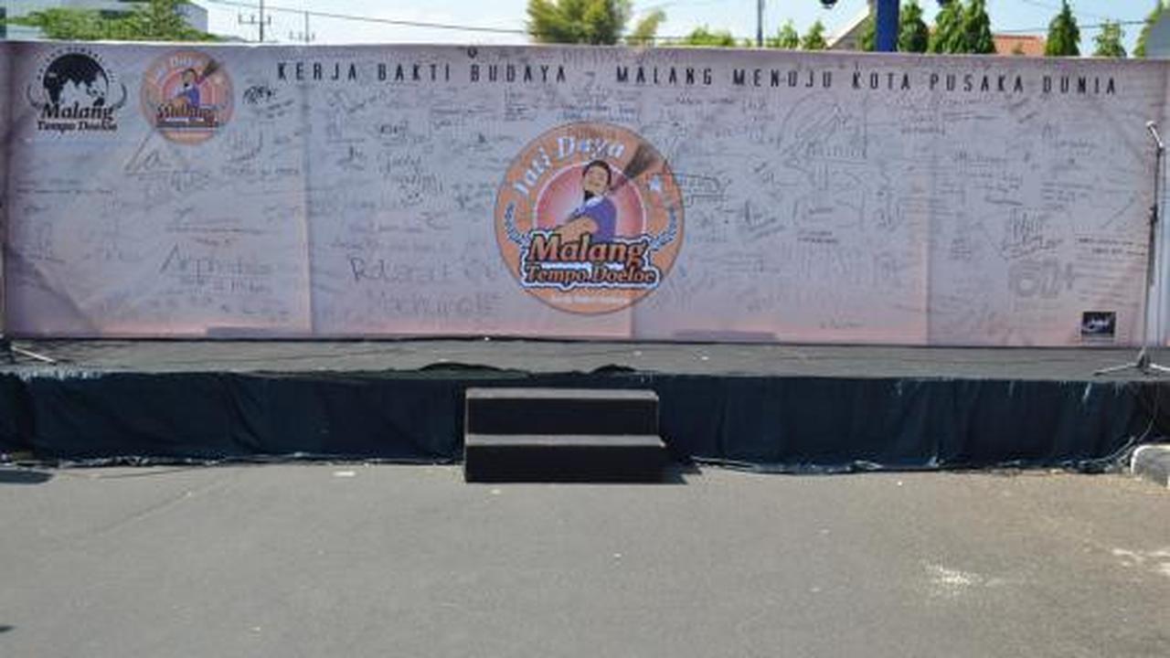 Rangkaian penutupan Festival Malang Kembali 2012