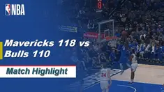 Berita Video Highlights NBA 2019-2020, Dallas Mavericks Vs Chicago Bulls 118-110