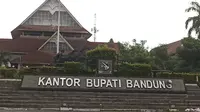 Kantor Bupati Bandung terletak di Soreang, Kabupaten Bandung, Jawa Barat. Liputan6.com/Dikdik Ripaldi