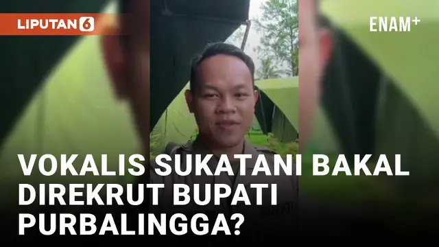 VIDEO: Bupati Purbalingga Bakal Rekrut Vokalis Sukatani Jadi Guru