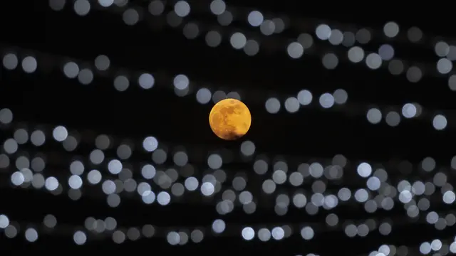 Bulan Purnama Cold Moon
