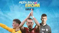 Piala Eropa - Starting XI Grup D Euro 2020 (Bola.com/Adreanus Titus)