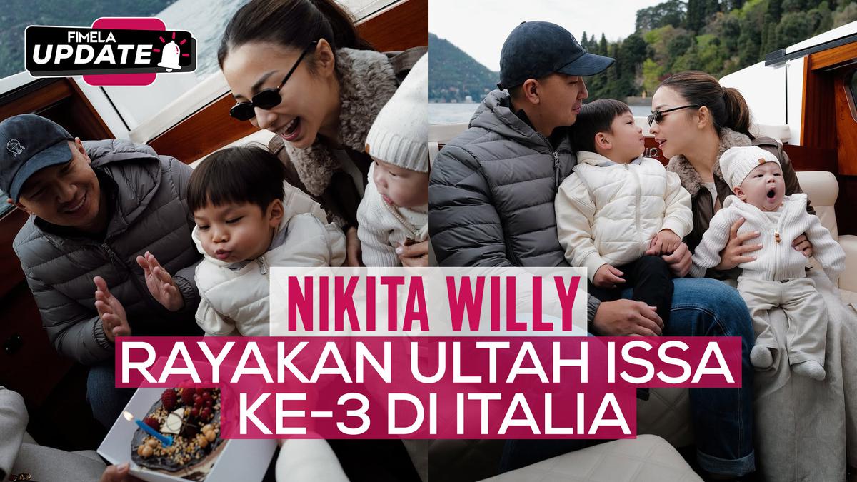 Nikita Willy Rayakan Ulang Tahun ke-3 Anaknya, Issa, di Italia: Momen Bahagia Keluarga!