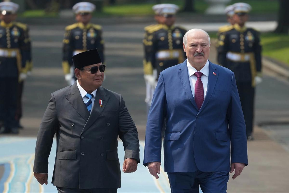 FOTO:Presiden  Prabowo Terima Kunjungan Presiden Belarus
