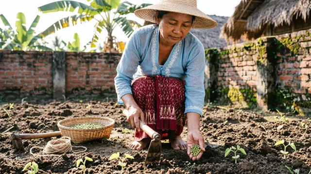 Cara Menanam Kacang Hijau ala Petani Desa (AI)